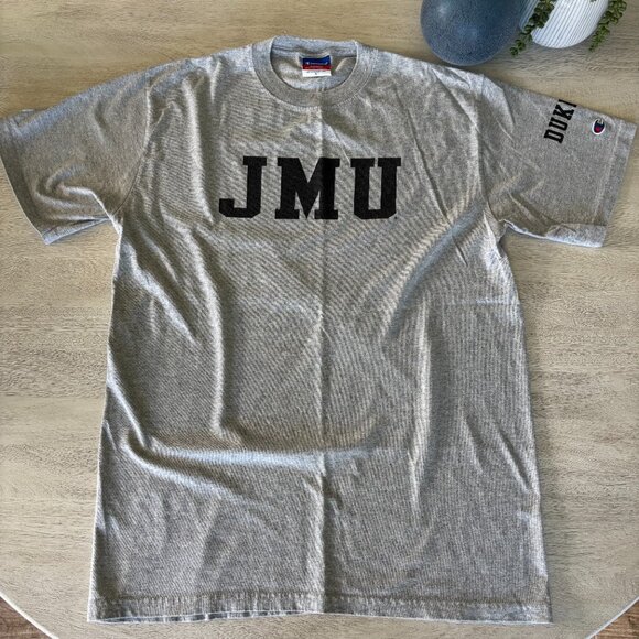 JMU James Madison University Gray T-Shirt from Champion Men’s Large - Picture 7 of 9